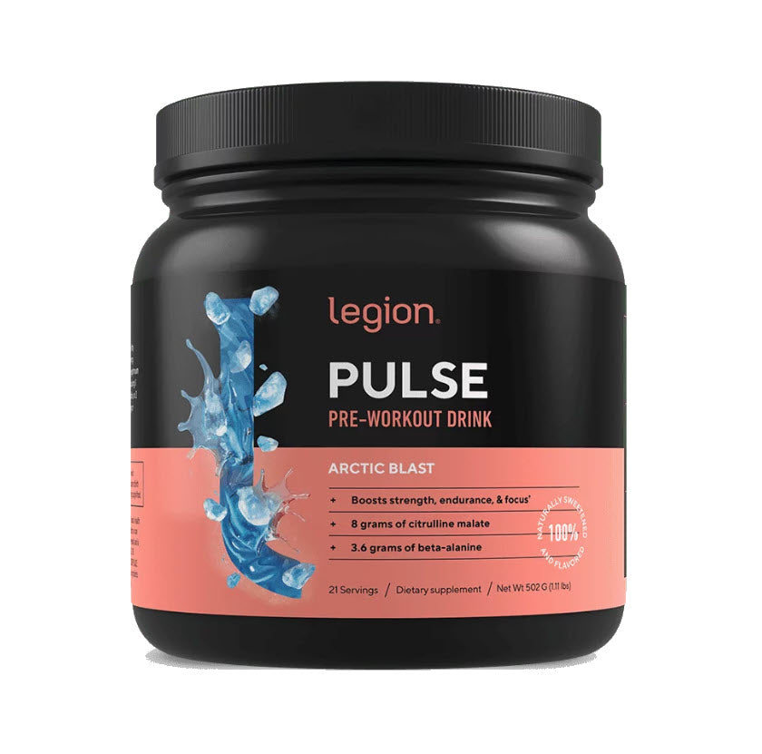 Legion, Pulse Stim-Free Pre-Workout, Artic Blast, 20 Servings