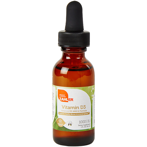 Advanced Nutrition by Zahler Vitamin D3 1000 IU Liquid 1 fl oz