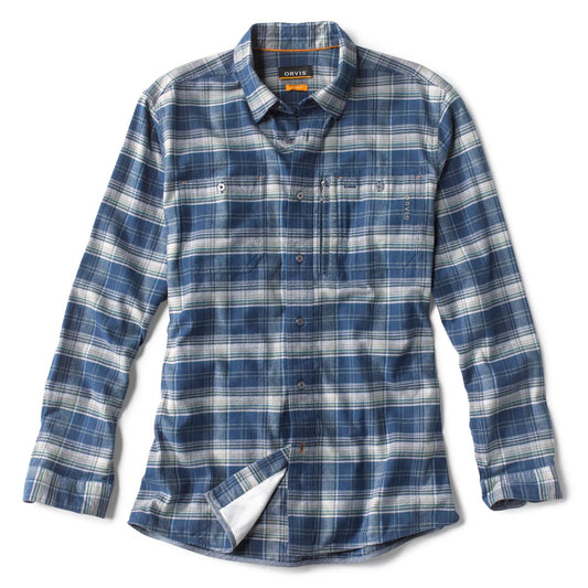 Orvis Flat Creek Tech Flannel-MENS CLOTHING-Ink-M-Kevin's Fine Outdoor Gear & Apparel