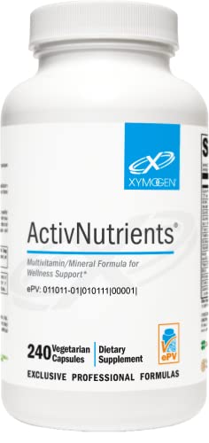XYMOGEN ActivNutrients with Iron and Copper 240 Capsules