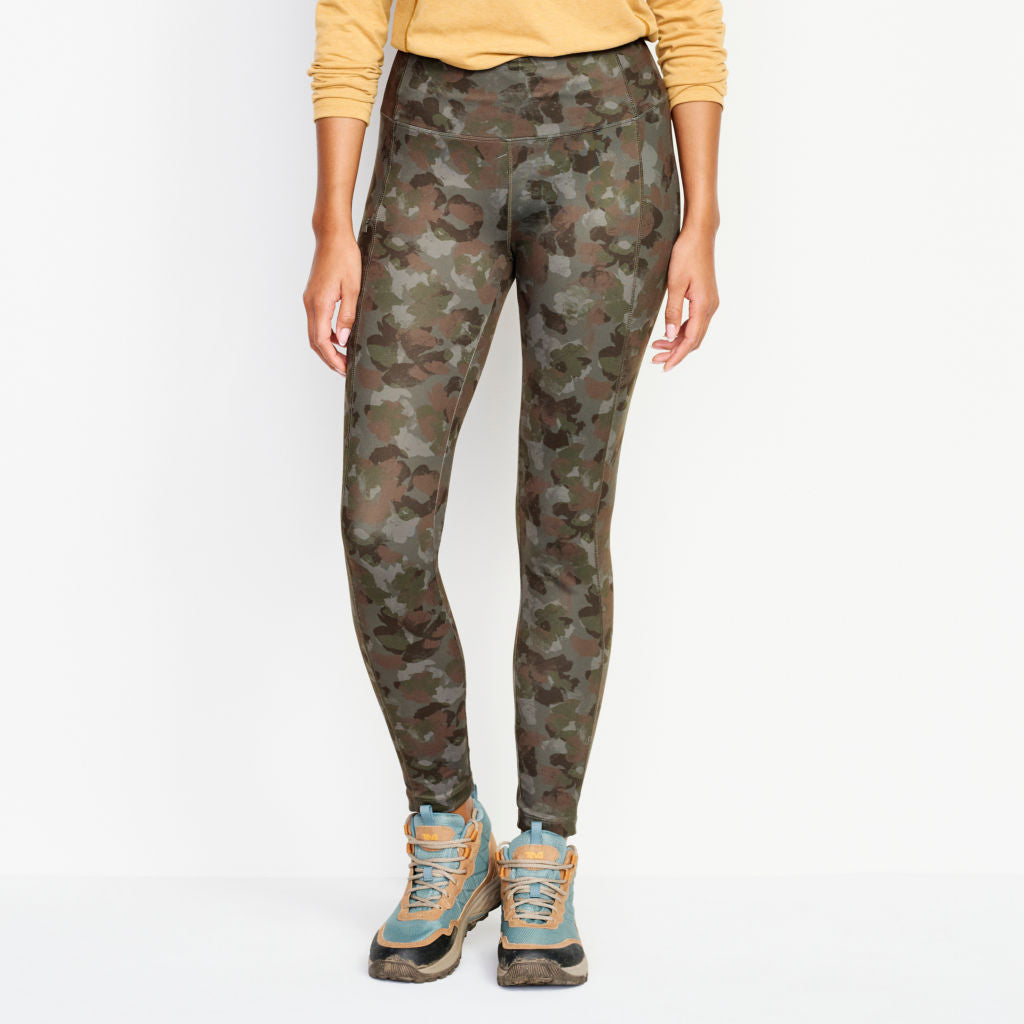 Orvis Women's Zero Limits Fitted Leggings-Women's Clothing-Camo-XS-Kevin's Fine Outdoor Gear & Apparel
