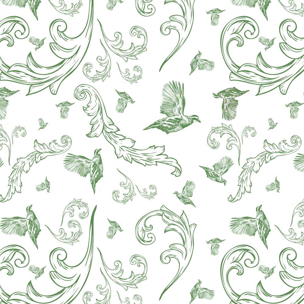 Kevin's Custom Bobwhite Quail Fabric-Women's Clothing-GREEN QUAIL TOILE-Kevin's Fine Outdoor Gear & Apparel