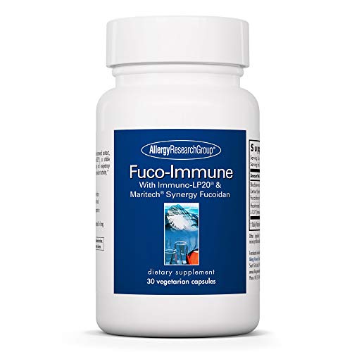 Allergy Research Group - Fuco-Immune - Immuno-LP20 and Fucoidan, Immune Support - 30 Vegetarian Capsules