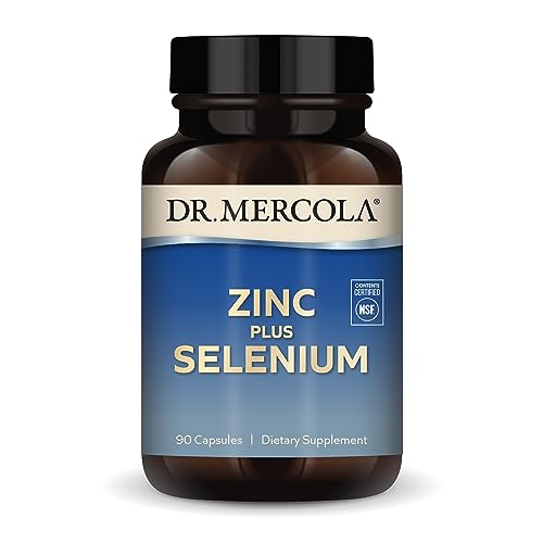 Dr. Mercola Zinc Plus Selenium, 90 Servings 90 Capsules