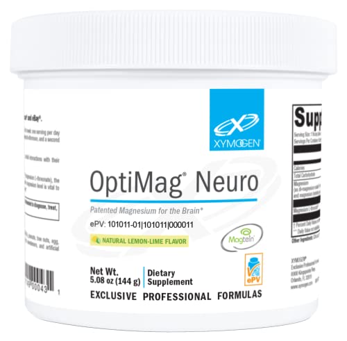 XYMOGEN OptiMag Neuro Magnesium Powder Lemon-Lime 60 Servings