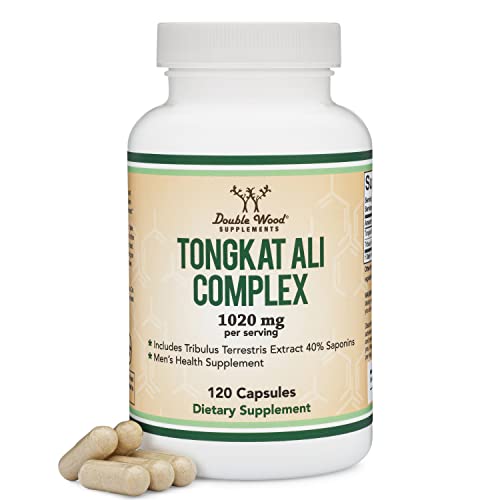 Tongkat Ali Complex Double Wood Supplements 120 Capsules