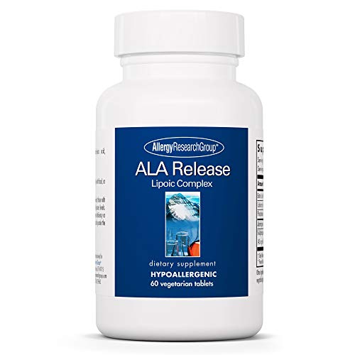 Allergy Research Group - ALA Release - Alpha-Lipoic Acid, R-Alpha-Lipoic, Biotin - 60 Tablets