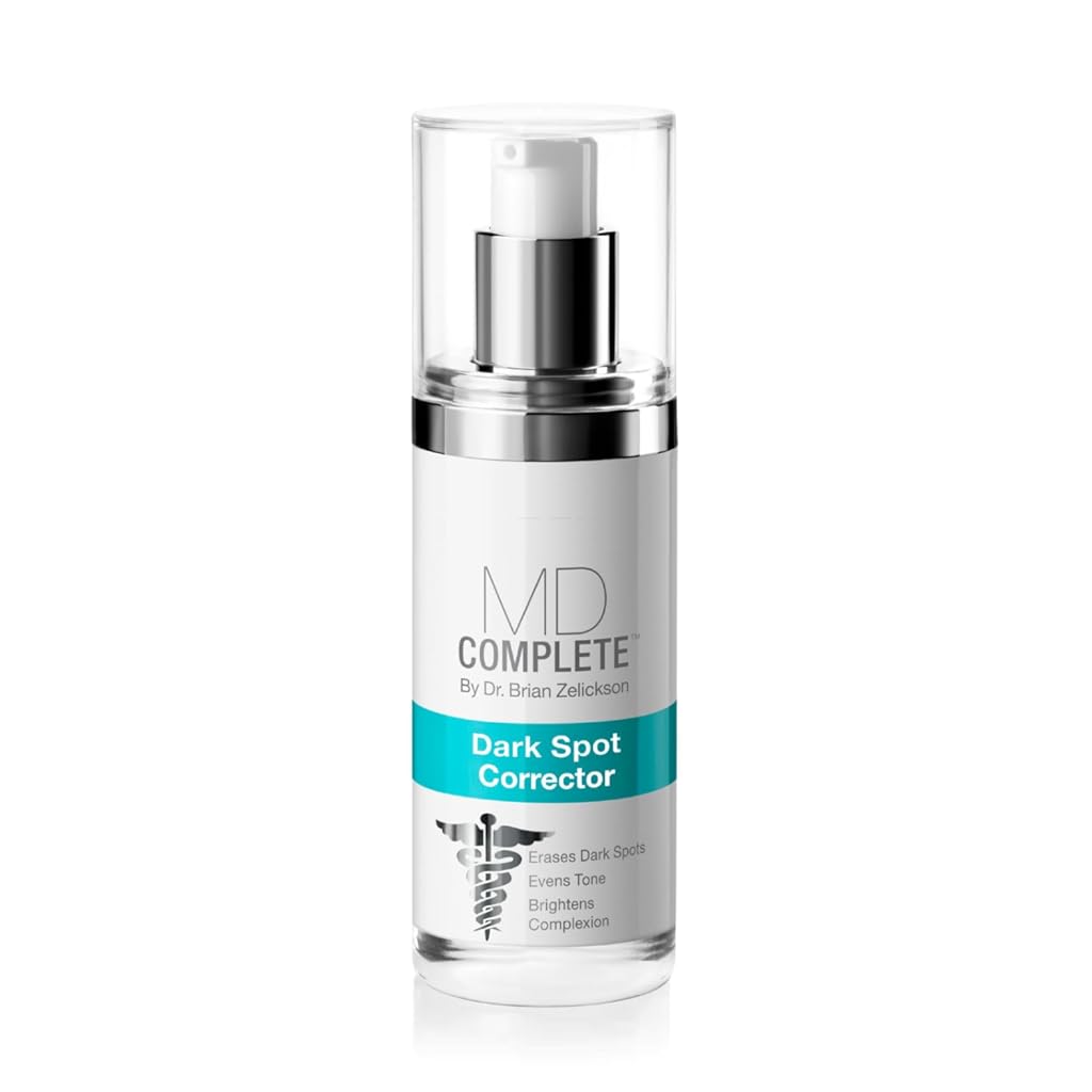 MD Complete Dark Spot Corrector | Anti-Aging | Professional Dark Spot Correction | With Tranexamic Acid, Vitamins C + E, Alpha Arbutin and Licorice Extracts 1.0 fl oz