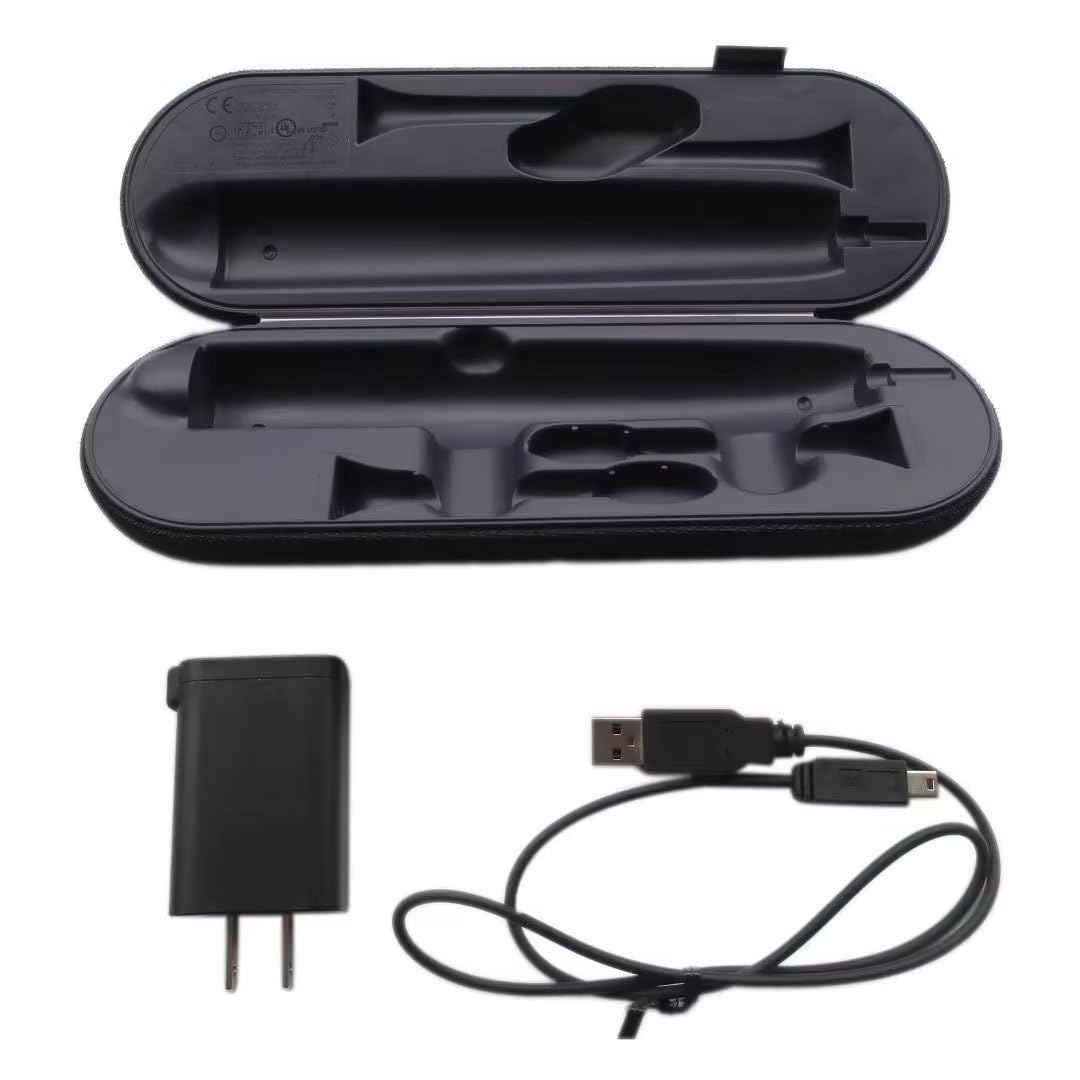 HX9210 HX9200 Travel Charger Case w/AC Charer+US Cable For PHILIPS Sonicare DiamondClean HX9340 HX9350 HX9382/HX9342/HX939L Toothbrushes