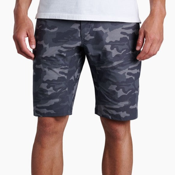 Kuhl Men's Silencr Kargo Shorts 8"-Men's Clothing-Grey Camo-30-Kevin's Fine Outdoor Gear & Apparel
