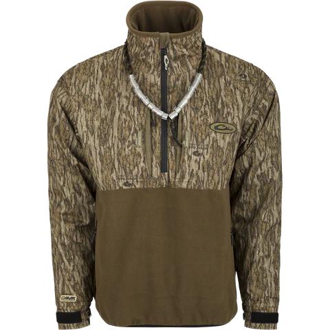 Drake MST Guardian Eqwader Flex Fleece 1/4 Zip-Men's Clothing-Bottomland-M-Kevin's Fine Outdoor Gear & Apparel