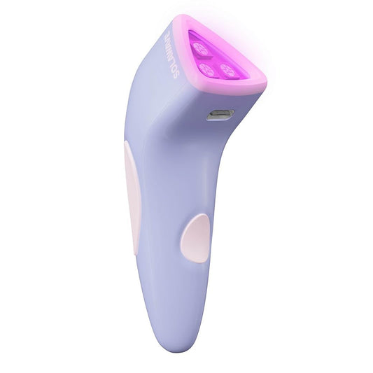 Solawave Bye Acne Spot Treatment, Red Light Therapy and Blue Light Therapy, Use Before Pimple Patches. Acne Light Device, Face Care Must-Have