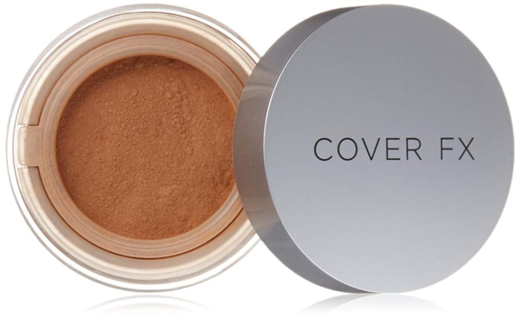 COVER FX Perfect Setting Powder - Shade Deep - Loose Makeup Finishing Powder - Mattify Skin and Lock in Makeup - Blurs Fine Lines - Travel Size
