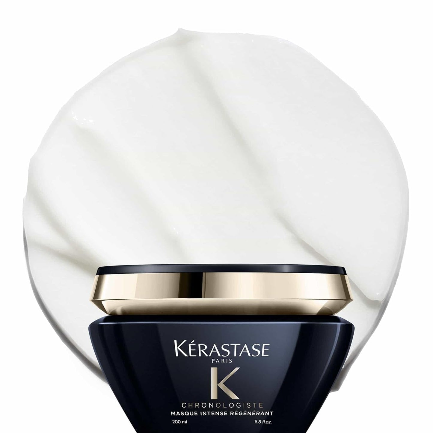 Kerastase Chronologiste Hair Mask | Moisturizes Hair & Scalp For Soft, Shiny Hair | Anti Frizz Deep Conditioning Mask | With Hyaluronic Acid | For Dry, Damaged Hair | Intense RŽgŽnŽrant | 6.8 Fl Oz