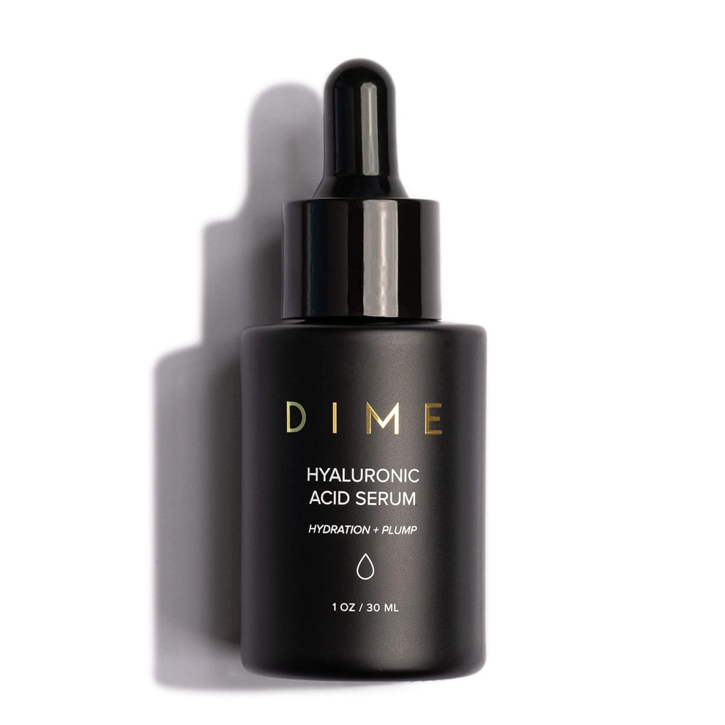 DIME Beauty Hyaluronic Acid Serum, Non-Greasy Hydrating Face Serum with Pure Hyaluronic Acid, 1 oz / 30 ml