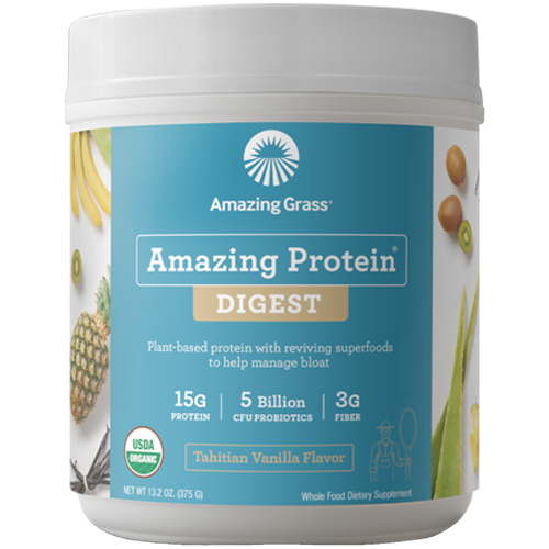 Amazing Grass Protein Digest Tahitian Vanilla 15 serv