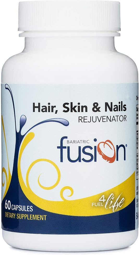 Bariatric Fusion ONE Per Day Bariatric Hair Skin and Nails Vitamins  60 Capsules