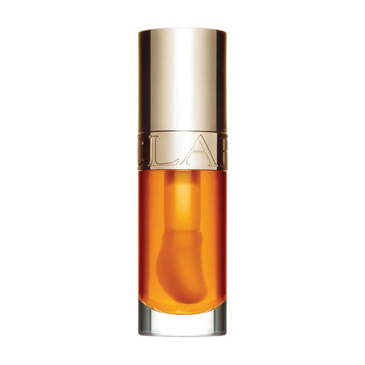 Clarins Lip Comfort Oil |Soothes, Comforts, Hydrates and Protects Lips |Sheer, High Shine Finish |Visibly Plumps |93% Natural Ingredients |Organic Sweetbriar Rose Oil, Rich in Omega-6 and Omega-3
