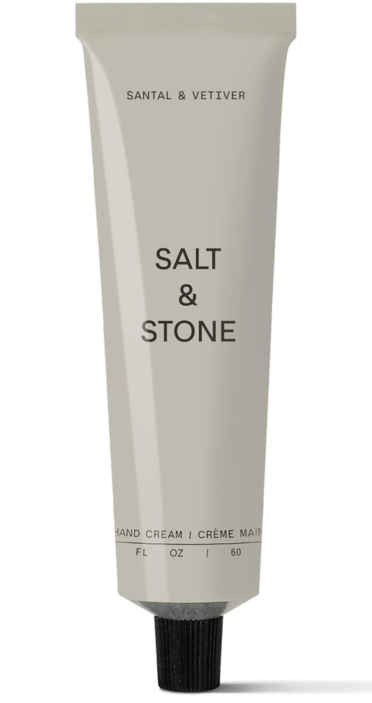 SALT & STONE Hand Cream | Hand Cream for Women & Men | Hydrates, Nourishes & Softens Skin | Restores Dry Cracked Hands | Fast-Absorbing | Cruelty-Free & Vegan (2 fl oz)
