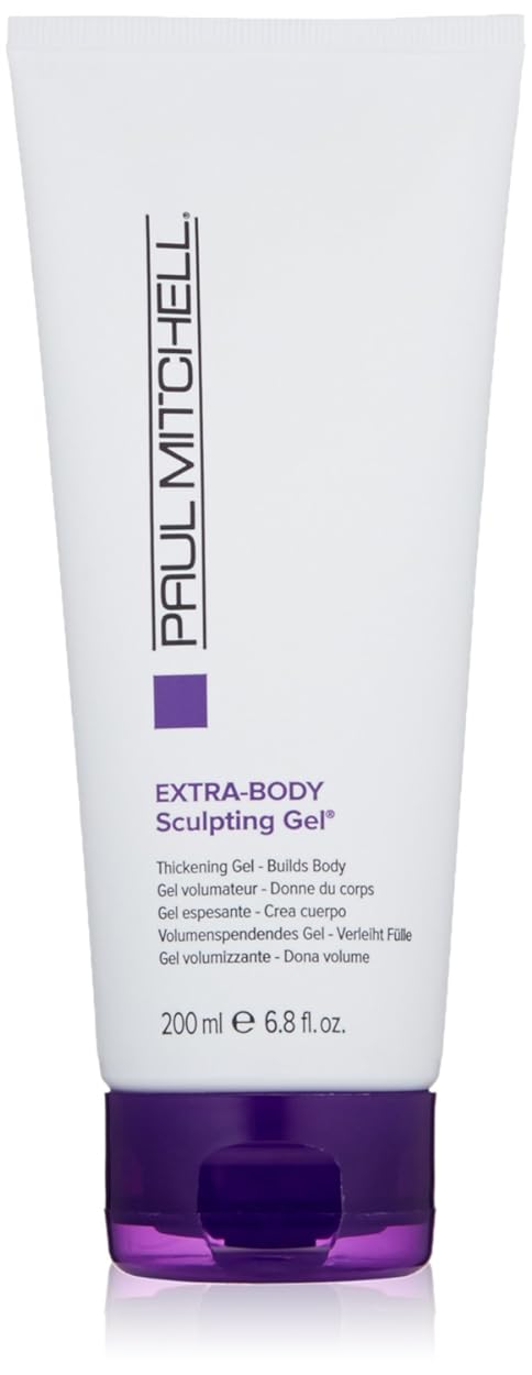 Paul Mitchell Extra-Body Sculpting Gel, Thickens + Builds Body, For Fine Hair