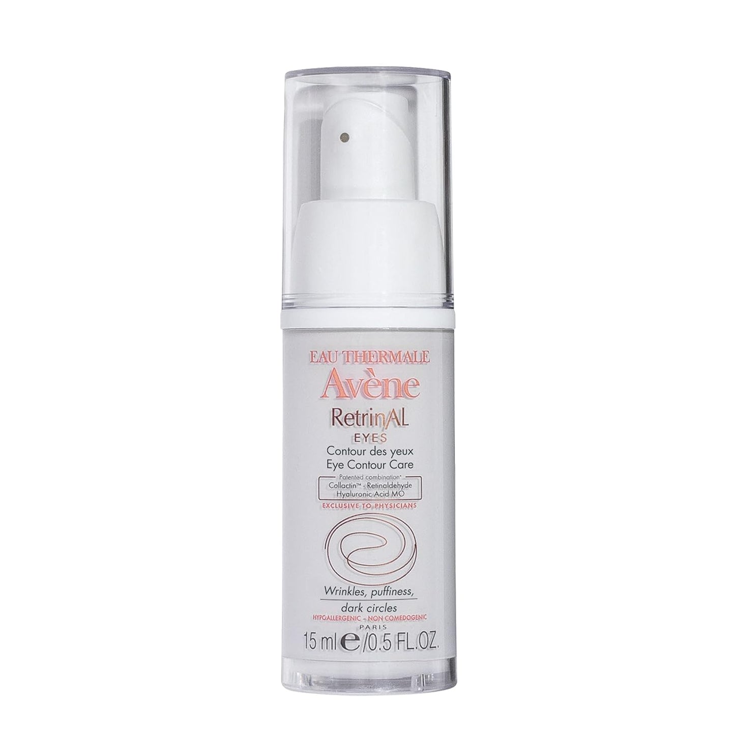 Eau Thermale Av�ne - RetrinAL EYES - Retinaldehyde & Hyaluronic Acid - Minimizes Appearance of Under-Eye Lines, Puffiness & Dark Circles - 0.5 Fl Oz (Pack of 1)