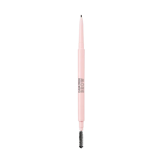 Covergirl Clean Fresh Brow Nano, 700 Black Brown, Eyebrow Pencil, Ultra-Precise Tip, Waterproof, Transfer-Resistant, Built-In Spoolie, Vegan Formula, 0.001oz