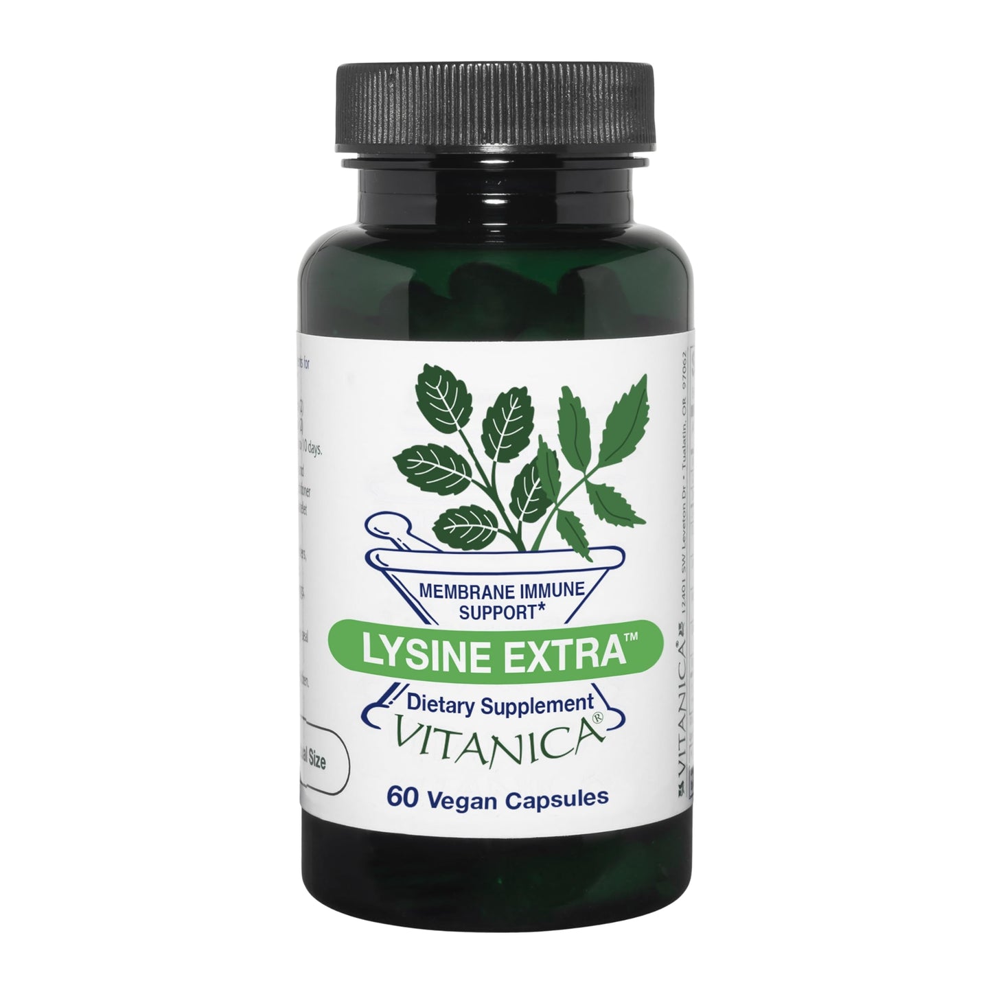 Vitanica Lysine Extra, Vegan 60 Capsules