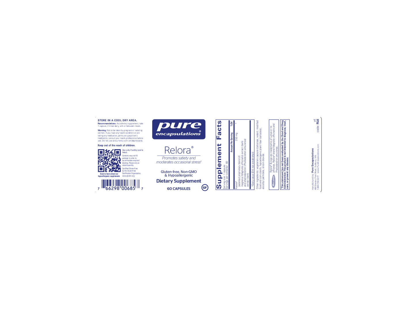 Pure Encapsulations Relora