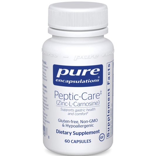 Pure Encapsulations Peptic-Care (Zinc-L-Carnosine) 60 caps
