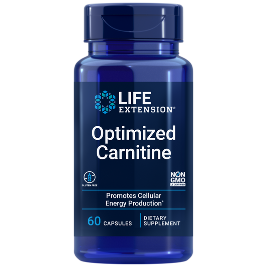 Life Extension Optimized Carnitine 60 vegcaps