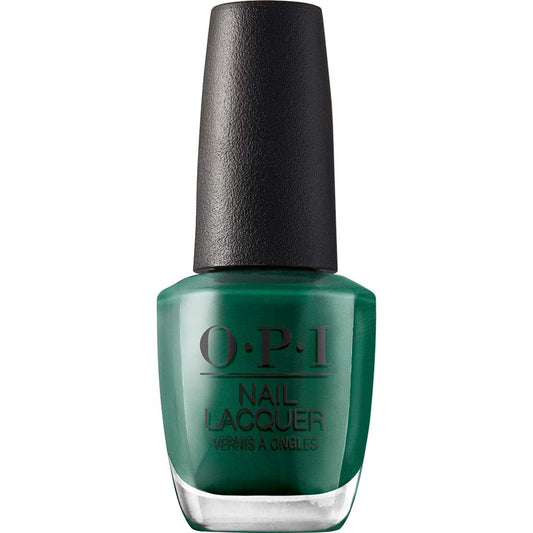 OPI Nail Lacquer, Opaque & Vibrant Cr�me Finish Green Nail Polish, Up to 7 Days of Wear, Chip Resistant & Fast Drying, High Shine, Stay Off the Lawn!!, 0.5 fl oz