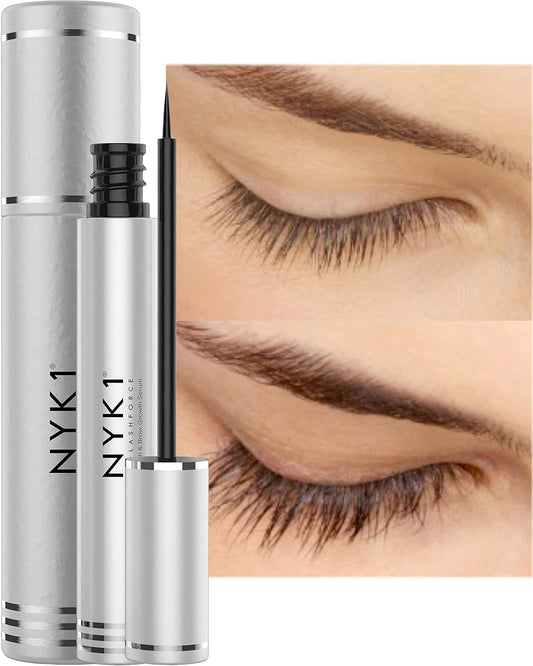 NYK1 AMAZING LashForce Eyelash Growth Serum (8ml) Eye Lash Serum For Eyelash Growth And Eyebrow Growth Serum - Eyelash Serum To Grow Lashes Thicker Natural Longer Eyelashes Lash Serum