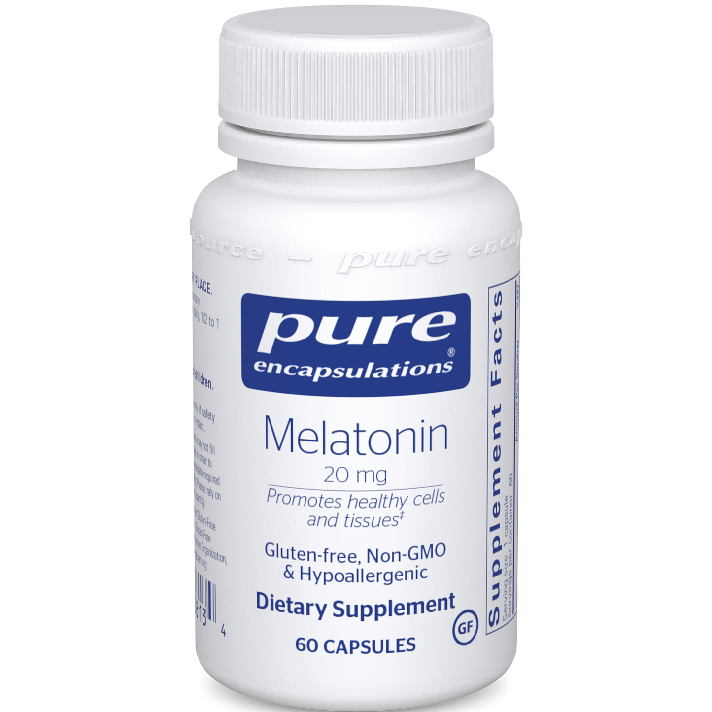 Pure Encapsulations Melatonin 20 mg