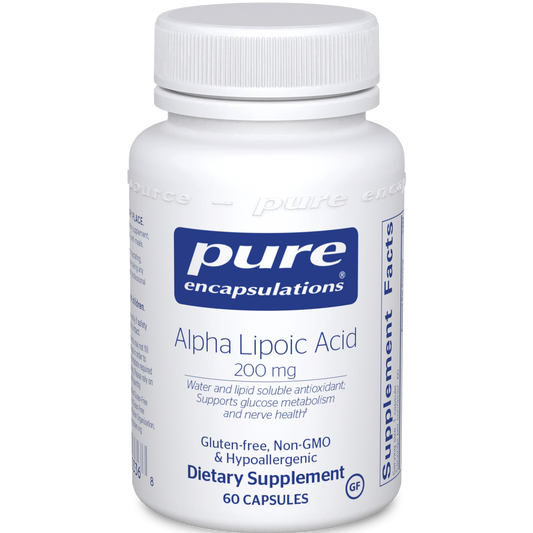 Pure Encapsulations Alpha Lipoic Acid 200 mg