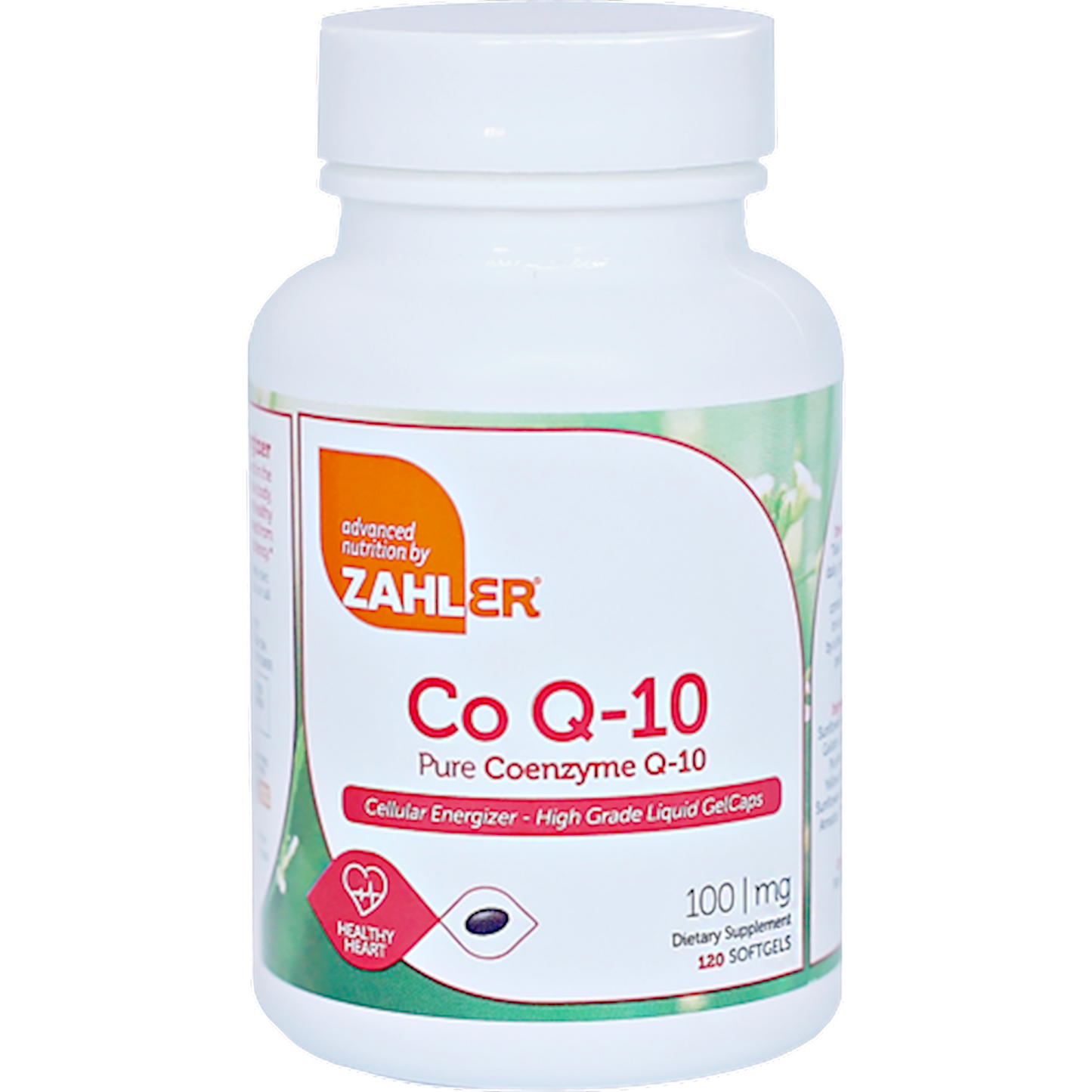Advanced Nutrition by Zahler Co Q-10 120 softgels