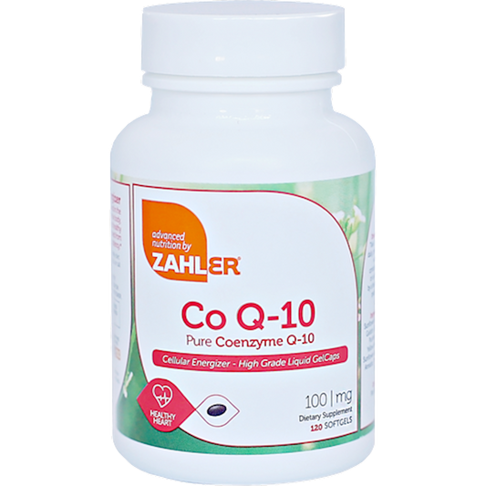 Advanced Nutrition by Zahler Co Q-10 120 softgels