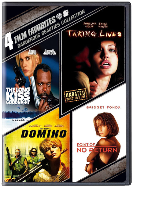 4 Film Favorites: Dangerous Beauties (The Long Kiss Goodnight, Point of No Return, Domino, Taking Lives)