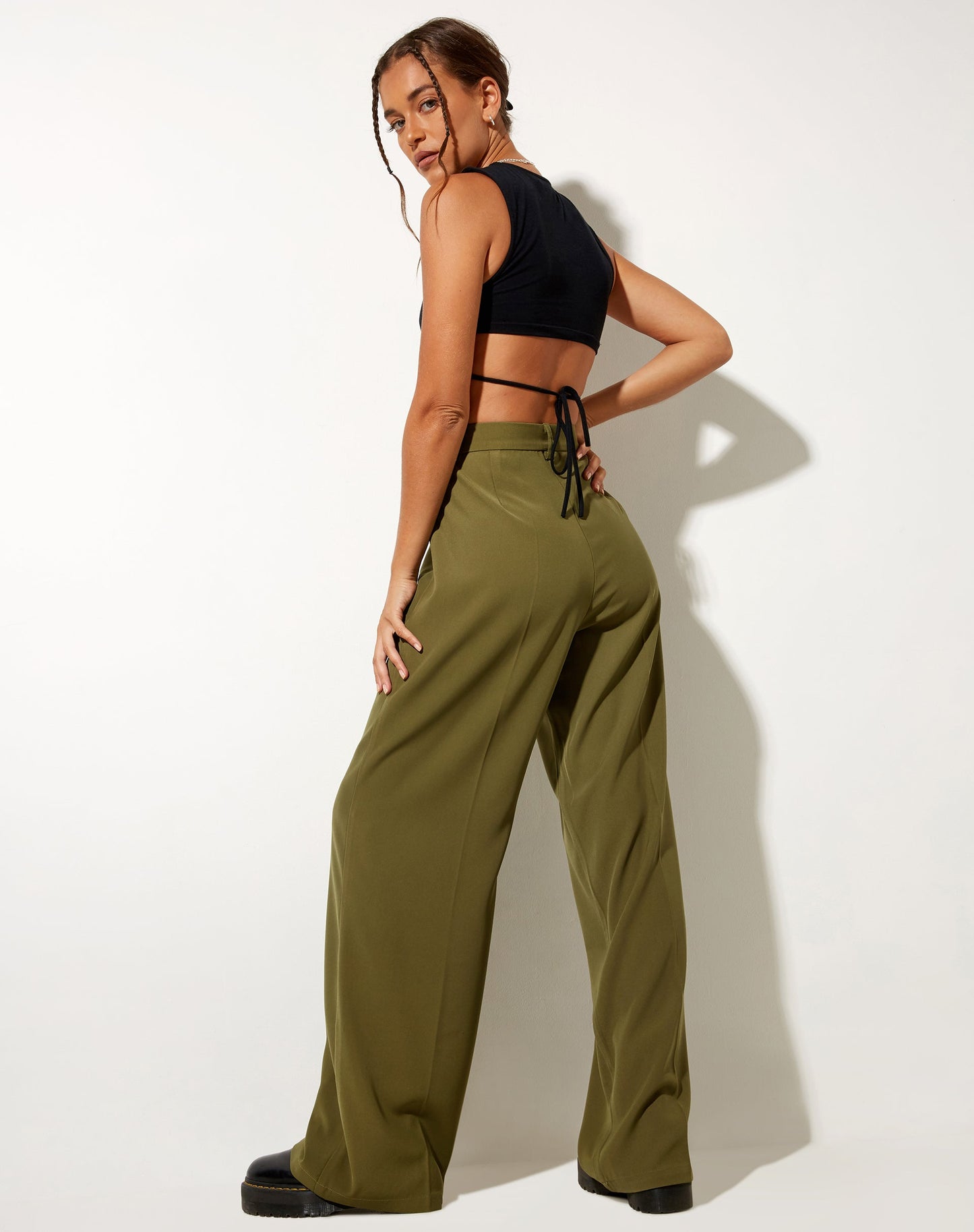 Abba Trouser in Tailoring Khaki