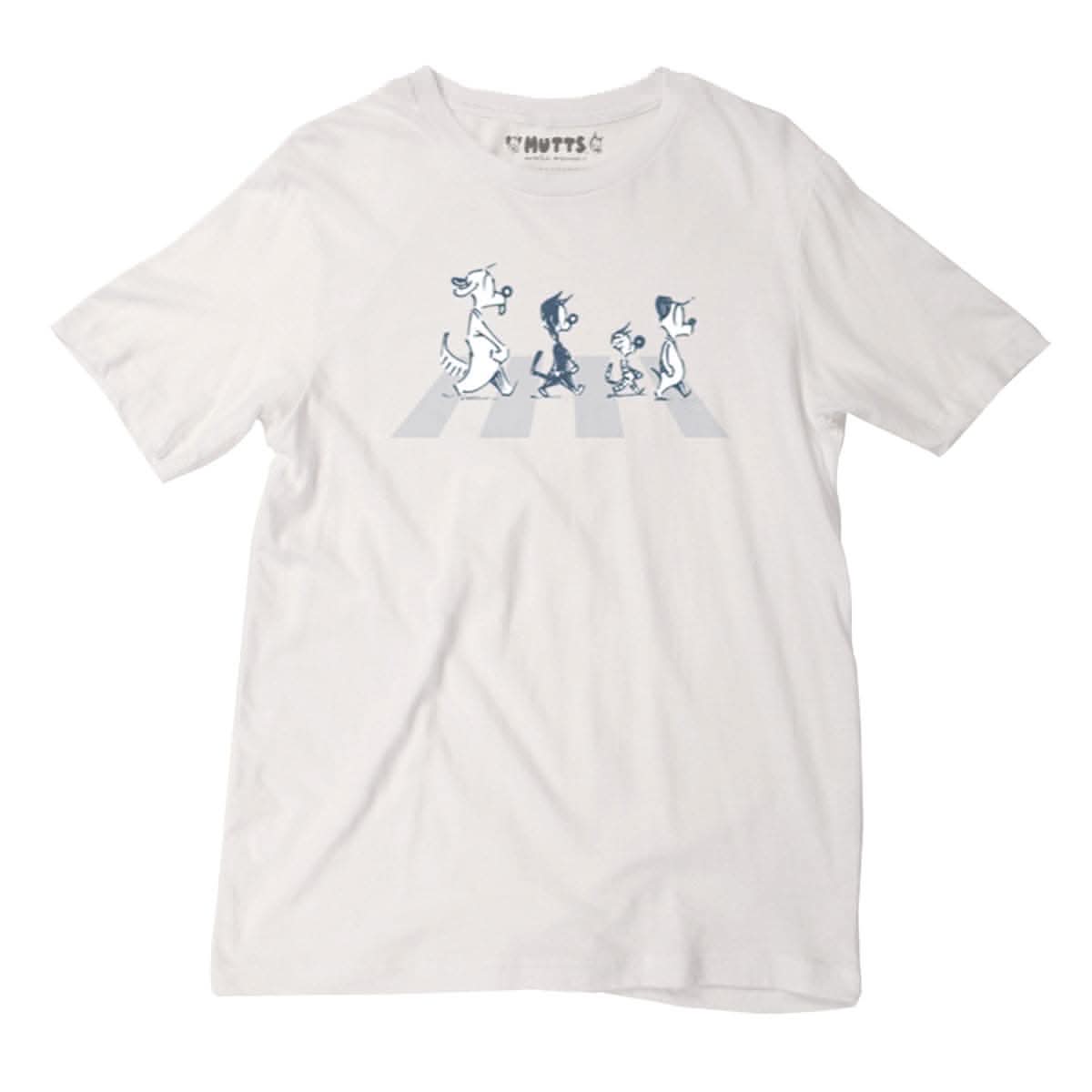 ‘The Beagles: Tabby Road’ White Short Sleeve Tee