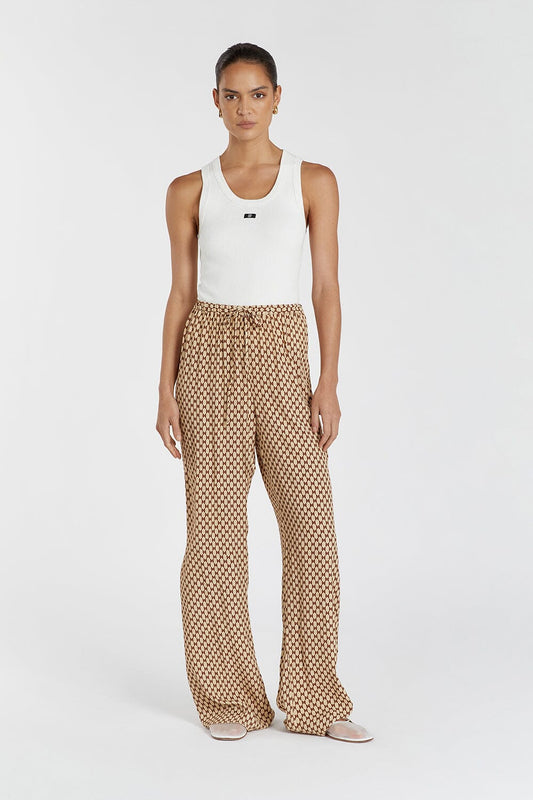 ADRIEN WHEAT DRAWSTRING PANT Clothing DISSH Boutiques 12 WHEAT