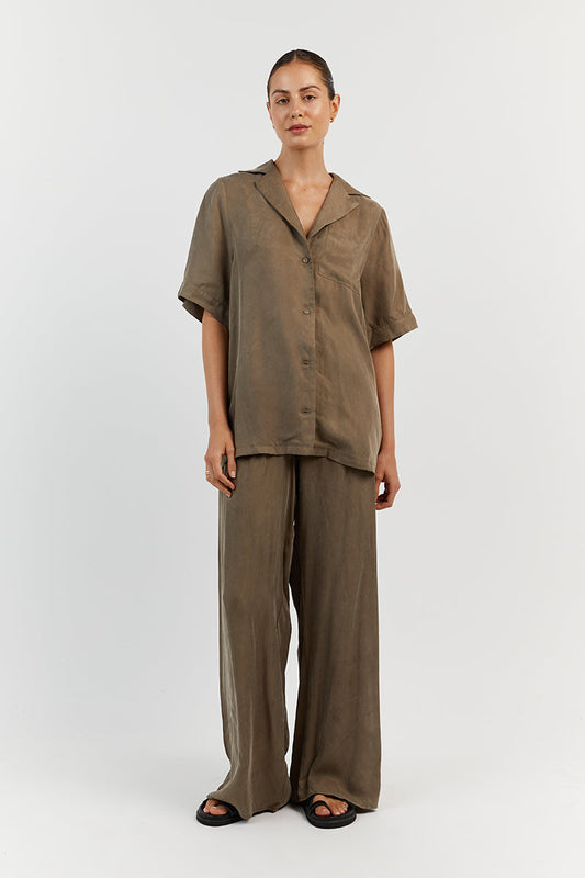 KINGSTON MOSS SHORT SLEEVE SHIRT Clothing DISSH Boutiques