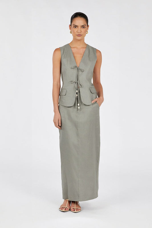 LUCCA VINE MIDI SKIRT Clothing DISSH Boutiques 6 VINE