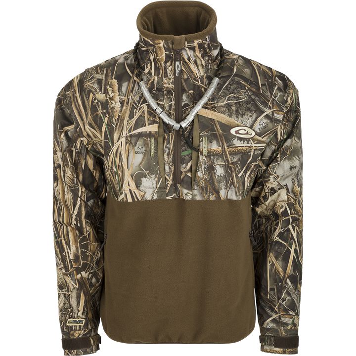 Drake MST Guardian Eqwader Flex Fleece 1/4 Zip-Men's Clothing-Max 7-M-Kevin's Fine Outdoor Gear & Apparel