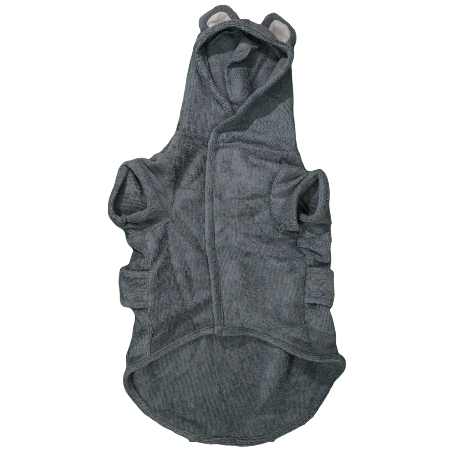 DOG BATH ROBE: Charcoal {FINAL SALE}