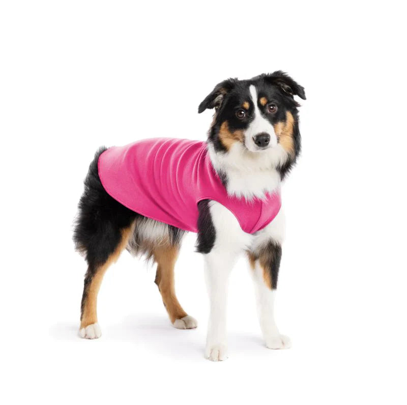 Goldpaw: DOG STRETCH FLEECE | Fuchsia (NEW!)