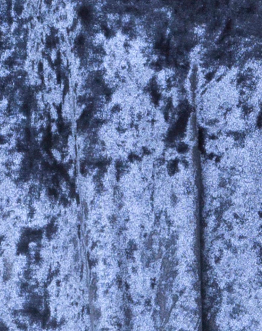 Hime Maxi Dress in Velvet Blue