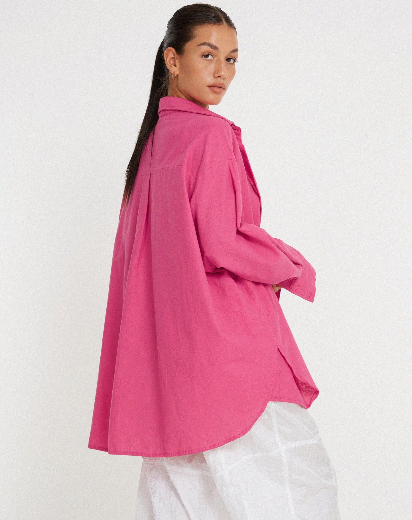 Janes Shirt in Hot PInk