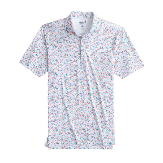 Johnnie-O Sunshine State Printed Jersey Performance Polo-Men's Clothing-Kevin's Fine Outdoor Gear & Apparel