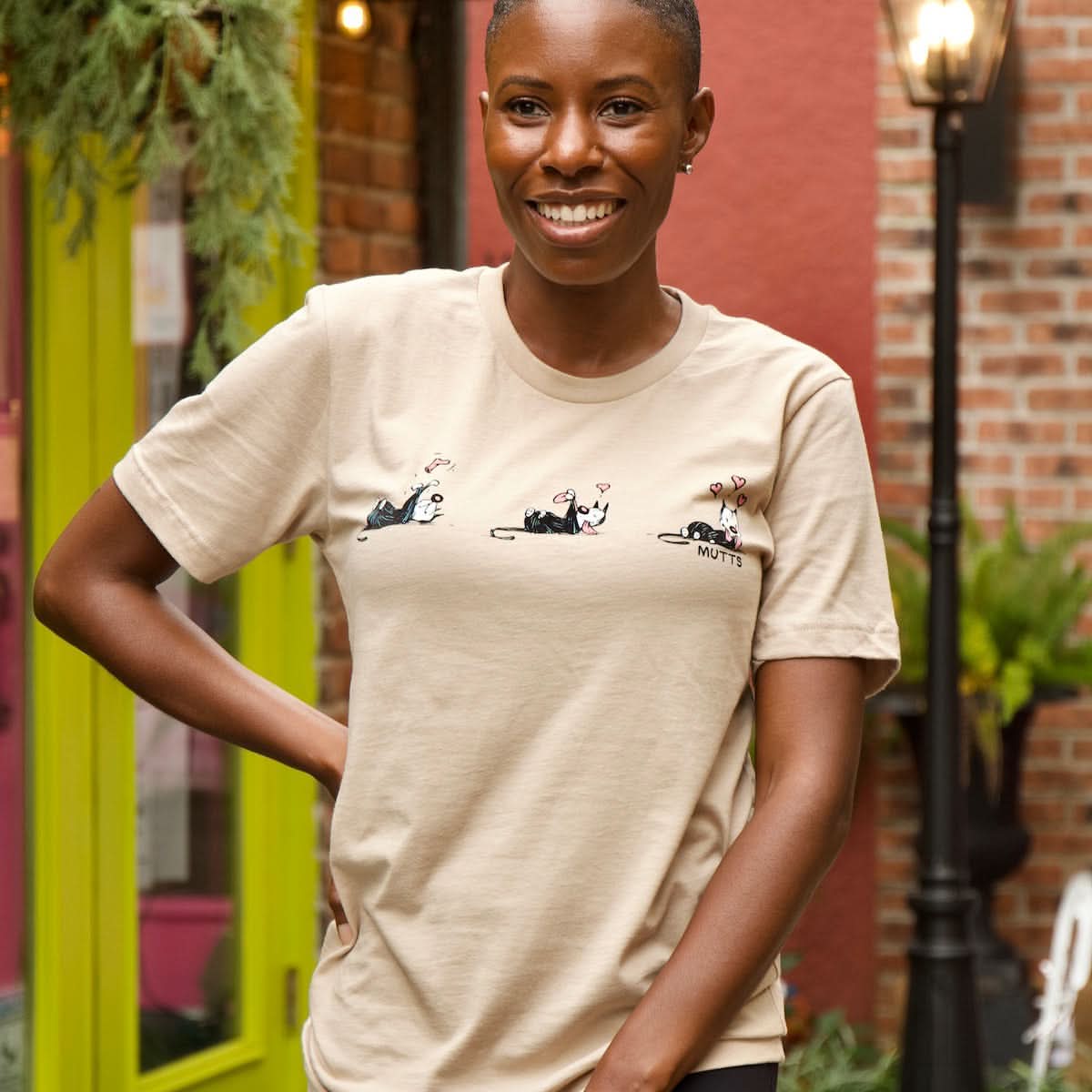 'Playful Little Pink Sock' Short Sleeve Tee