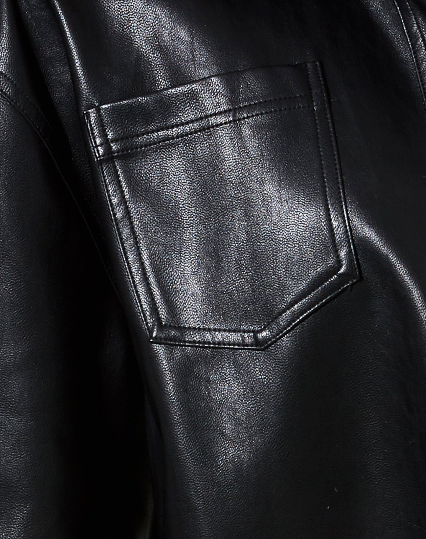 Lumberjack Shirt in Pu Black